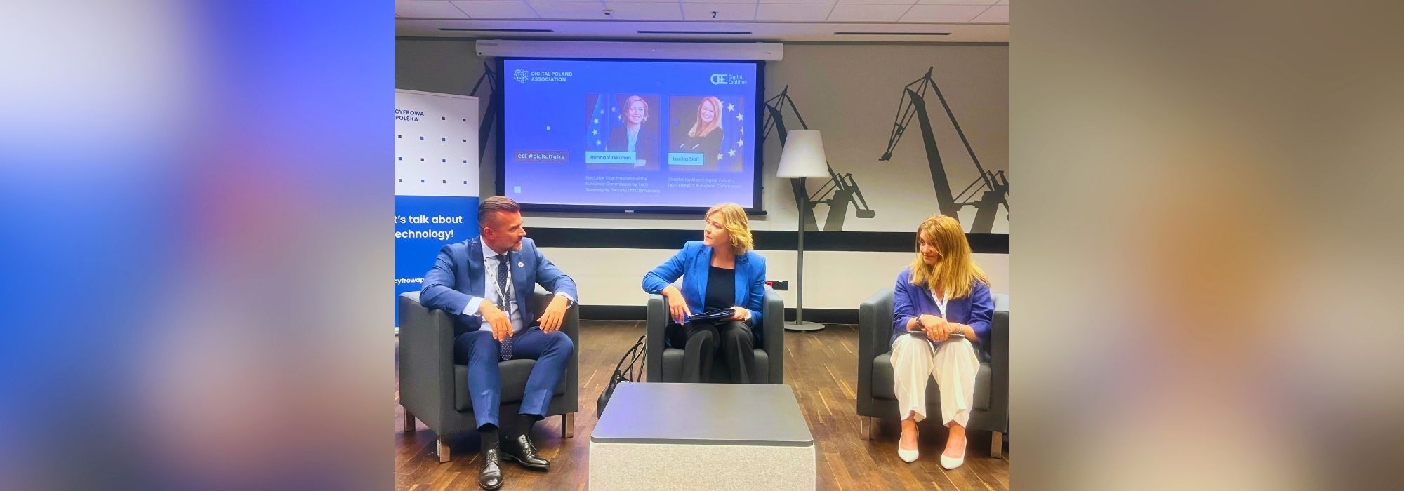 Aithernal at a high-level industry roundtable with Henna Virkkunen